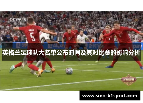 英格兰足球队大名单公布时间及其对比赛的影响分析 英格兰足球队大名单公布时间及其对比赛的影响分析